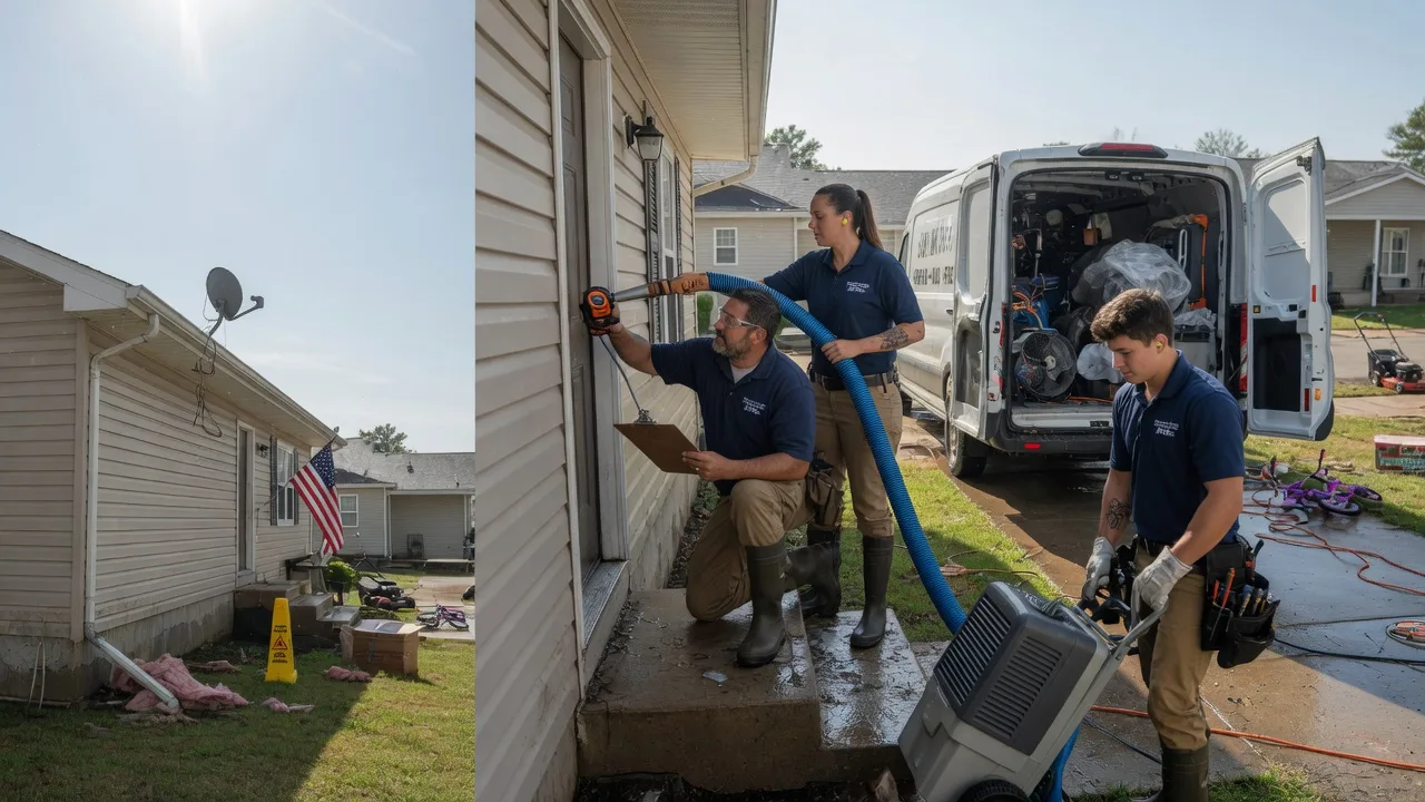 Ceiling Water Damage Restoration in Lane, KS near me